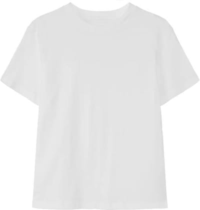MOOI! Company - Los vallend basis T-shirt - Dames Top - NICKY - Kleur Wit - XS