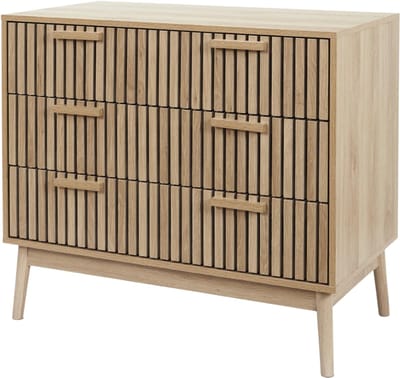 MISOU Klaus Commode - Met Lades - Opbergkast op Poten - Wandkastje - Opbergruimte Hal - Kast - Sidetable - Hout