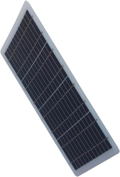 Zonnepaneel - Zonne-energie paneel - Energie opwekken - Weerbestendig - 37 x 225 x 38 cm - Zwart
