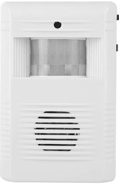 Dailygoody - Onafhankelijke sensor deurbel - Bewegingssensor deurbel - Volautomatische infrarooddetectie - Veiligheid - Alarmgeluid - Geschikt voor hu.