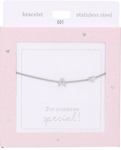 Depesche - Armband "Heart of Gold" - mot. 001 - A - silver