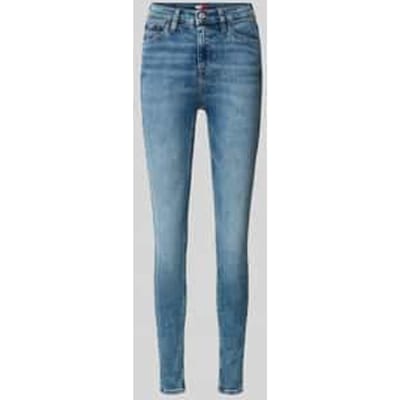 skinny fit jeans van katoenmix