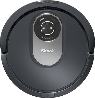 Shark AI Laser Robotstofzuiger - Automatisch Laadstation - Krachtig Tegen Huisdierharen - Mobiele App - Zakloos - RV2001EU