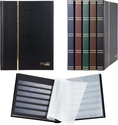 Album of 32 Zwarte Pagina's voor Verzamelaars - Zwart
