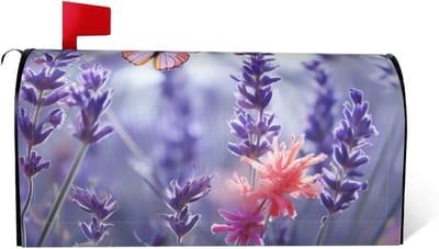 Brievenbushoezen - Post wraps - Tuin decoreren - Magnetische bevestiging - Standaard formaat - Zwart