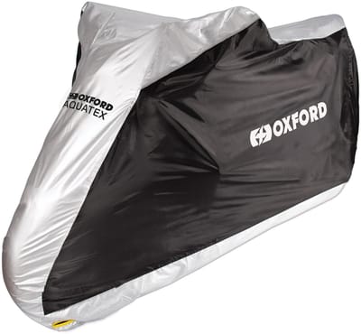 Oxford Aquatex Motorhoes - Scooterhoes - CV204 - Oxford Waterdicht - Inclusief Opbergtas - Gesealde Naden - Voor Binnen en Buiten – Universeel - Maat L - 246 x 104 x 127cm (l x b x h)