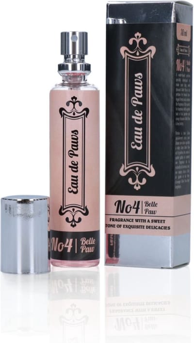 Eau de Paws No4 Belle Paw – Parfum voor dieren - Heerlijk luchtje voor hond en baasje! – Zonder alcohol – Vrouw -  30 ml
