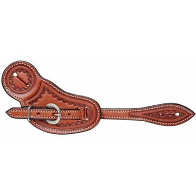 Paarden sporenriem met dubbel gat Tattini
