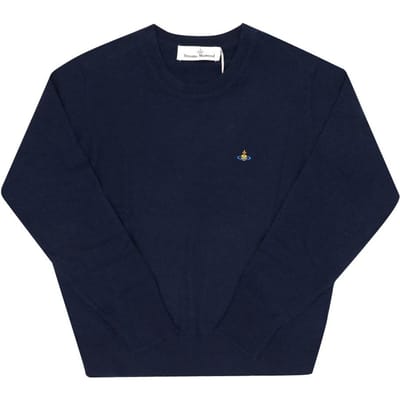 Vivienne WeStwood Alex Orb Logo Heren S Gebreid 27010012 Y0037 K410 27010012 Y0037 K410 (XL) black