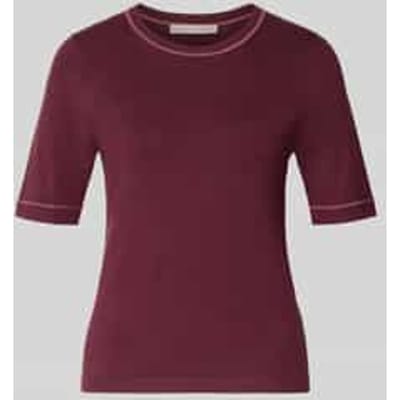 Pullover van viscosemix in tricotlook