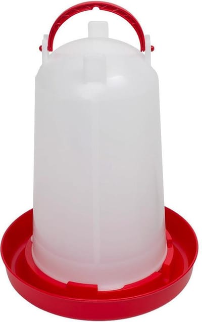 Natuurlijker leven® Drinkklok voor Pluimvee met Handvat – 3 Liter - drinktoren - drinksilo - drinkbak