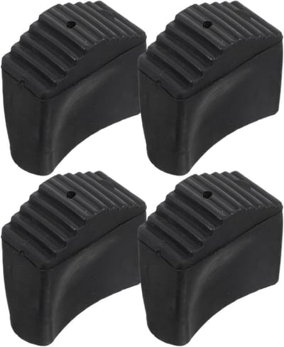 Laddervoetjes - Vervangende voetjes - Ladder Stabiliseren - Antislip Grip - 4 stuks - Zwart