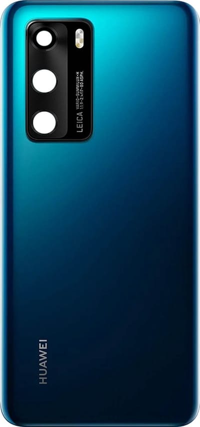 Huawei, Batterijklep Original Geschikt voor Huawei P40, Blauw
