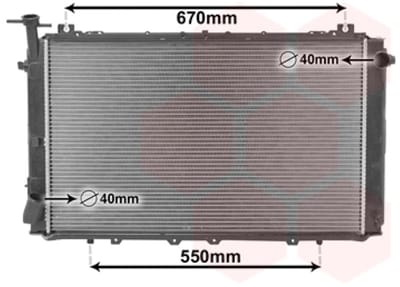 Van Wezel - RADIATOR VOOR NISSAN PATROL IV 1990-1997 2140020J00