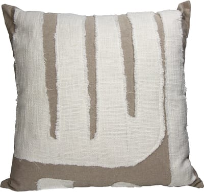 HD Collection Cushion Cotton Ivory 50x50cm