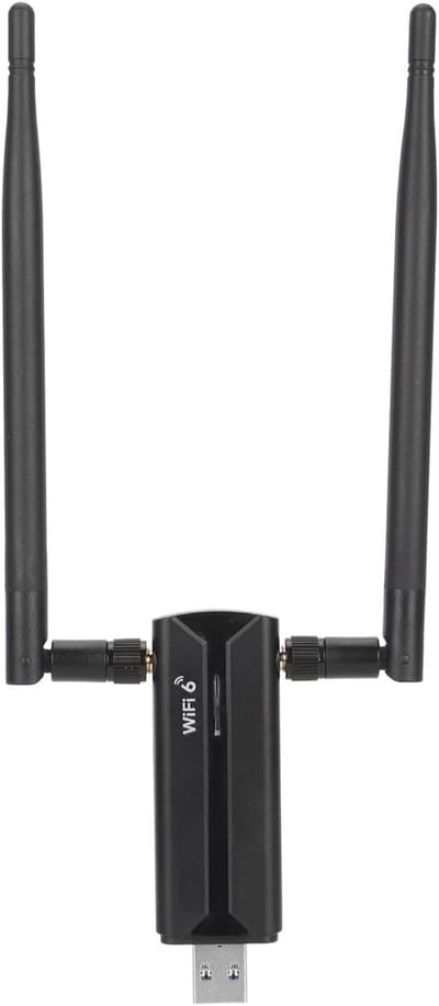 Dailygoody - OmGoods - Dailygoody - USB WiFi-adapter - WiFi 6E - Snelle verbinding - USB 3.0 - Draadloze netwerkadapter - Geschikt voor PC - 2,4GHz/5GHz/6GHz