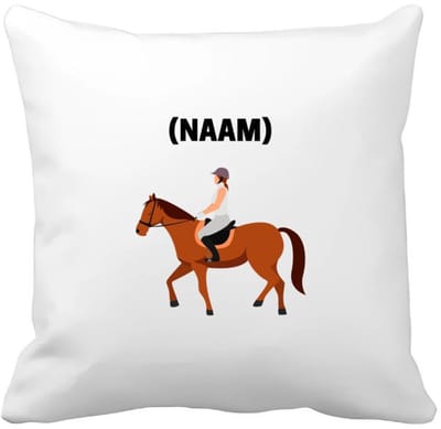 Akyol - paardrijden met eigen naam Kussen hoes - Paardrijden - paardrijder - sport - 40 bij 40 cm