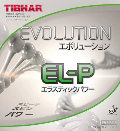 Tibhar - Evolution EL-P - Rood - 2.1 - Tafeltennis Rubbers