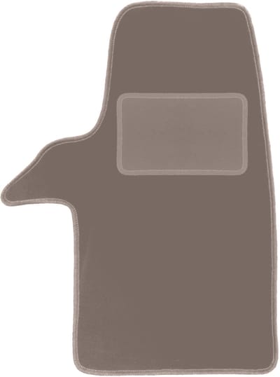 Beige bestuurdersmat voor: Volkswagen Transporter T5 bestelwagen (2003-2015)