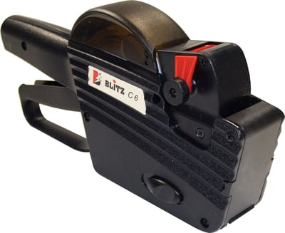 Prijstang set Blitz C6 1-regelig permanent
