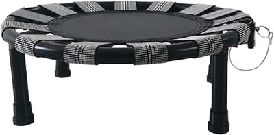 Indoor Trampoline - Rebounder Springbed - Actieve Beweging - Opvouwbaar Ontwerp - 45 x 20 x 8 cm - Meerkleurig