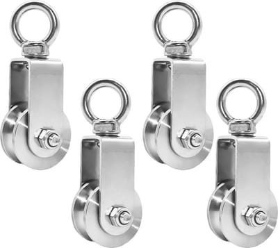 JGS ® Stevige Roltakels Met Kogelgelagerde Katrollen Voor Divers Gebruik Binnen En Buiten
