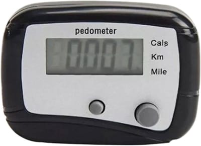Wandel Calorie Teller - Digitale Stappenteller - Gezondheid Beheer - Met Clip - 4.7 x 3.5 cm - Zwart