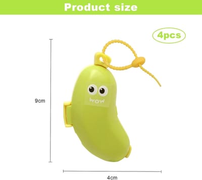 Tandenborstel Etui - Reis Tandenborstelhouder - Hygiënisch Opbergen - Vormgeving Fruit - 9x4cm - Geel Groen