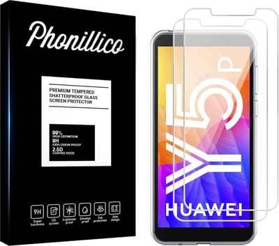 Screenprotector voor Huawei Y5P - 2 stuks Beschermglas van glas Transparante glazen schermbeschermfolie