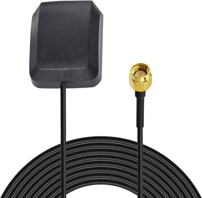 Actieve GPS Antenne Waterdicht Magnetisch Voertuig Navigatie met 3m RG174 Kabel en SMA-Stekker
