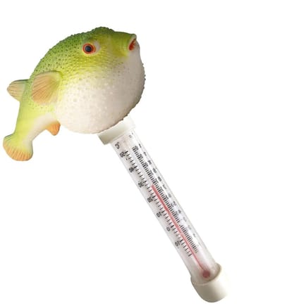 Digitale Waterthermometer - Temperatuurmeter Zwembad - Water Temperatuur - Groot Display - 20 Centimeter - Dolfijn
