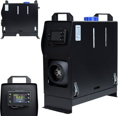 ACXIN Diesel Standkachel 8KW 12V – Luchtverwarmer met LCD Zwart