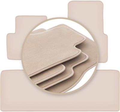 PREMIUM beige matten voor: Renault Espace III minivan 1996-2002