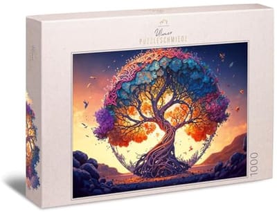 Puzzel met 1000 stukjes 'Boom des Levens' - Prachtige levensboom puzzel voor volwassenen