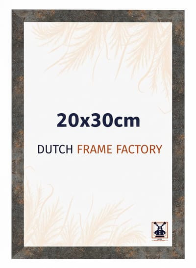 Fotolijst 20x30 cm - MDF - Geoxideerd Metaal - Benno
