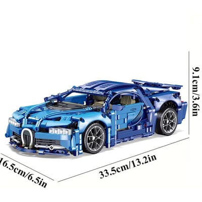 Nieuwe Technische Schaal 1:14 Super Raceauto Model Bouwstenen Bakstenen Puzzel Speelgoed Verjaardag Kerstcadeaus
