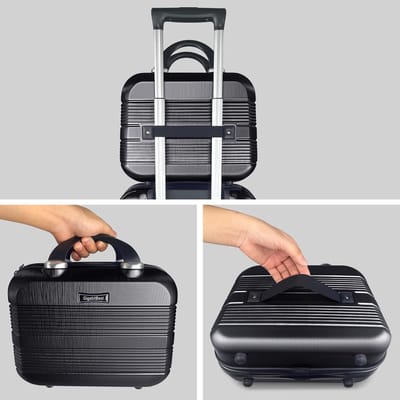 Cosmetische Tas - Make-up Koffer - Reizen met Make-up - Waterdicht en Krasbestendig - 34 cm - Zwart