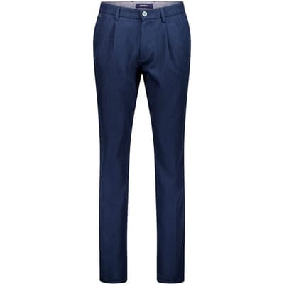 Gardeur Broek Tonic Airwool Tech Feel High Twist Yarn Comfort Stretch Dark Marine / male