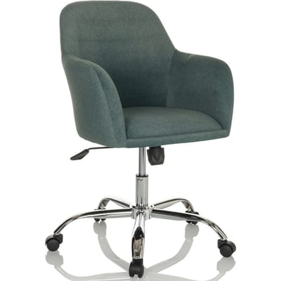 Bureaustoel / Draaistoel stoel / Schelp stoel SOLAO 300 Stof groen hjh OFFICE