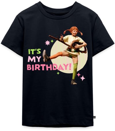 Pippi Langkous It's My Birthday Premium T Shirt Kinderen