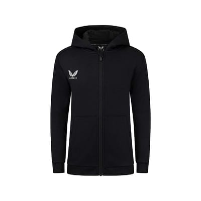 Castore Kinder/Kids Volledige Rits Hoodie (Kaviaar)