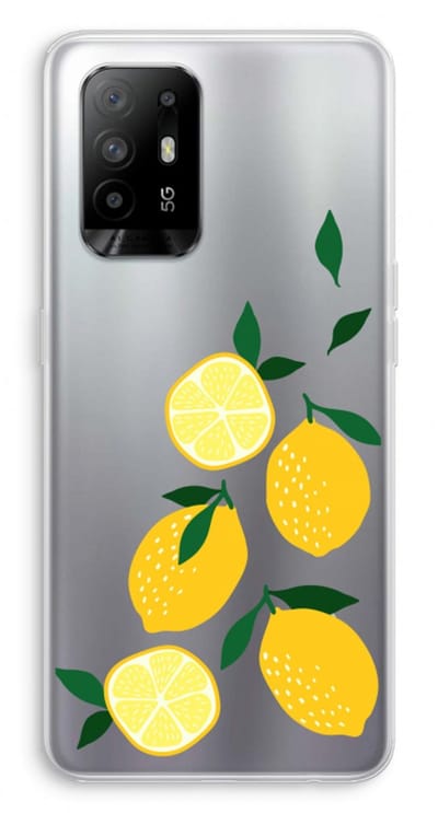 Case Company® - Hoesje geschikt voor Oppo A94 5G hoesje - You're my lemon - Soft Cover Telefoonhoesje - Bescherming aan alle Kanten en Schermrand