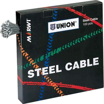 Union rem binnenkabel rvs nippel 7x6 (100)