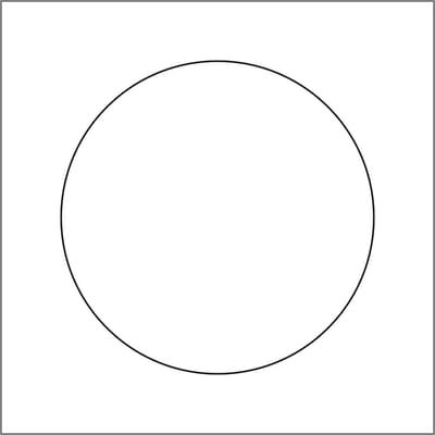 Sticker - WIT ROND - Etiketten - Wit - 35mm - 1000 Stuks - Glans wit
