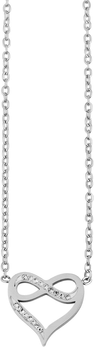 AKZENT Akzent damesketting met hanger Cleo, zilverkleurig, duurzaam