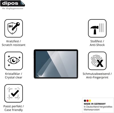 dipos – 2x Pantserfolie geschikt voor Raemond M90 | 9H Screenprotector