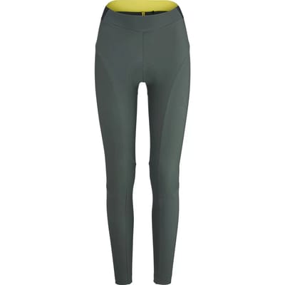 Mavic Aksium Thermo Lange Broek Zonder Bretels Groen S Vrouw