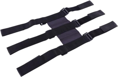 Bevestigingsband - Fixatieband - Objecten Vastzetten - Duurzaam Nylon Materiaal - 50 x 3.8 cm - Zwart
