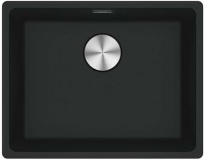 Franke Maris - MRG 110-52 Fragraniet spoelbak, 55x43 cm, mat zwart 125.0698.009