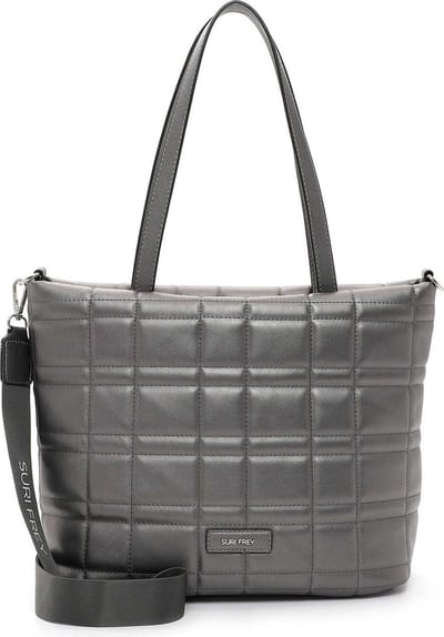 SURI FREY Schoudertas Hilary City Shopper Darksilver Zilverkleurig